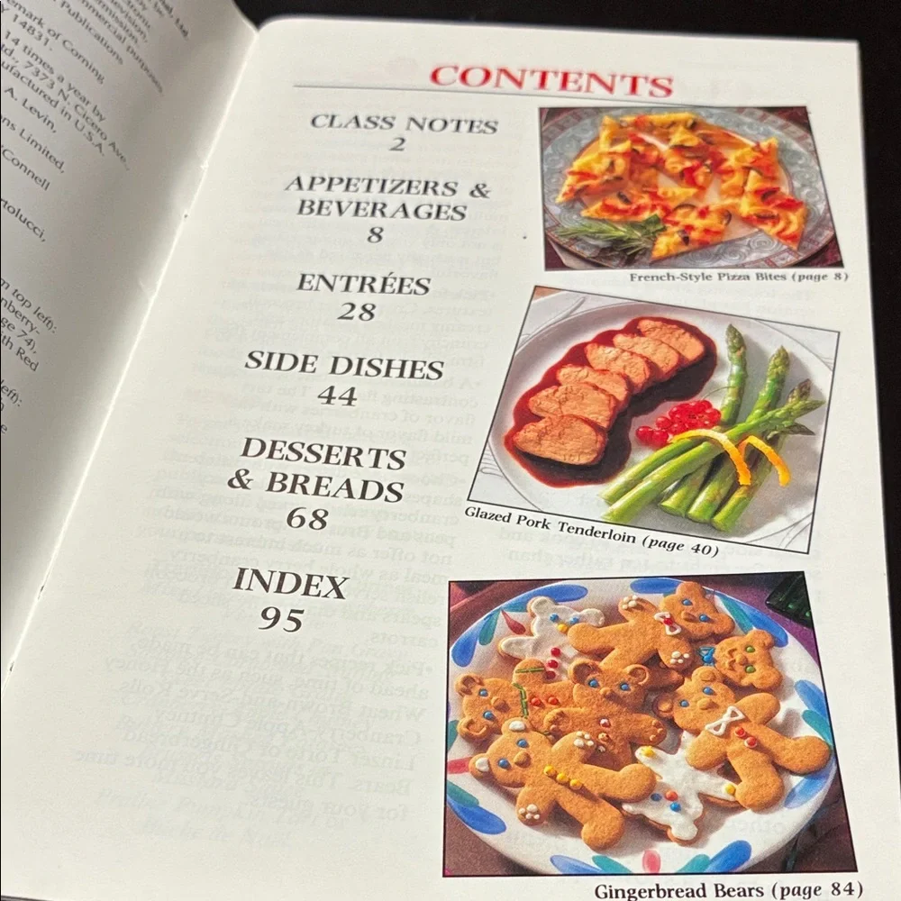 Holiday vintage Recipe cookBook magazine Collection